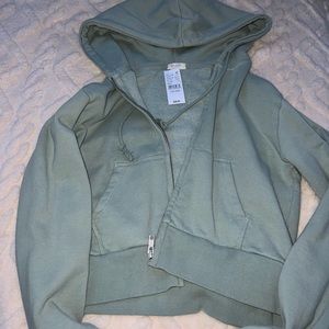 brandy melville zip up